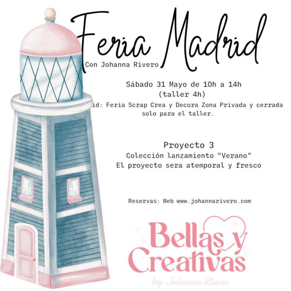 Taller Feria Madrid: 31 / Mayo / 2025: 10:00 - 14:00